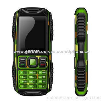 Hot Sale Factory Cheap 2-inch IP67 Waterproof Mobile Phones with 0.3MP Back Camera, Bluetooth 2.0